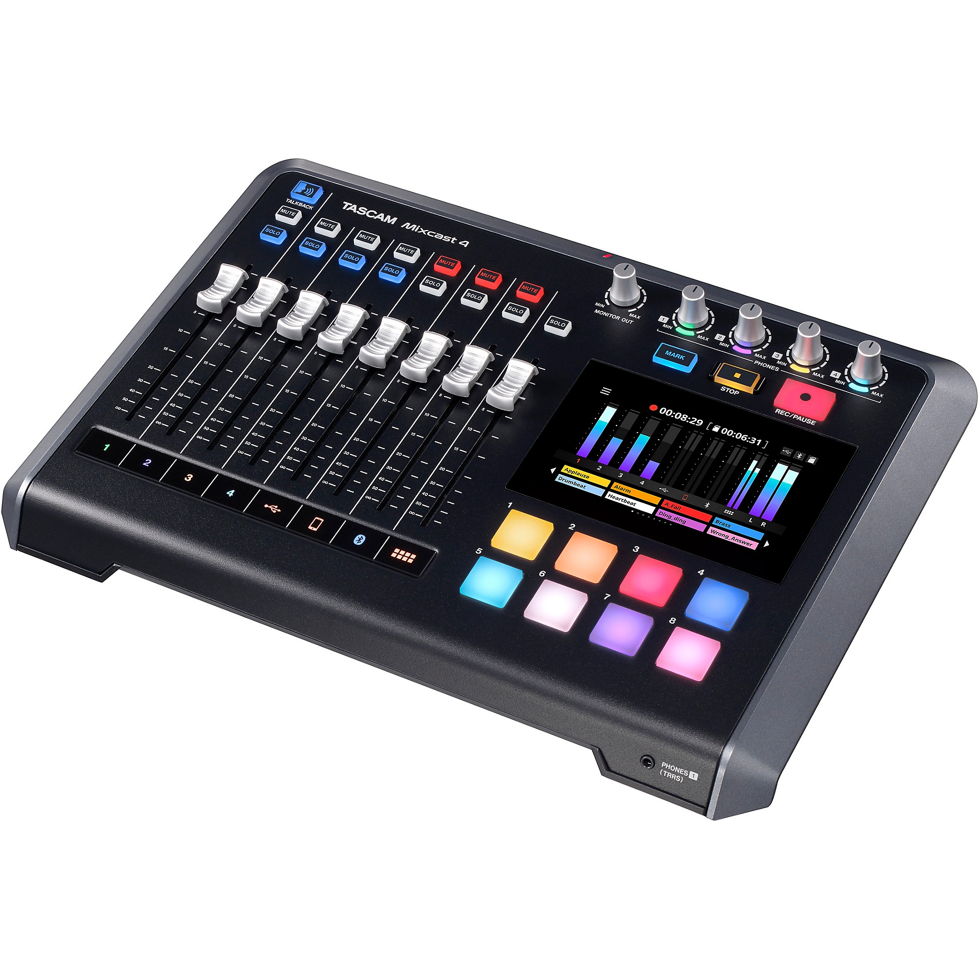Open Box TASCAM Mixcast 4 Integrated Podcast Production