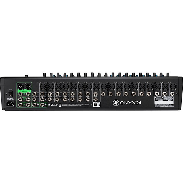 Open Box Mackie Onyx24 24-Channel Premium Analog Mixer with Multi-Track USB And Bluetooth Level 2  194744917967