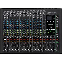 Open Box Mackie Onyx16 16-Channel Premium Analog Mixer With Multi-Track USB And Bluetooth Level 1