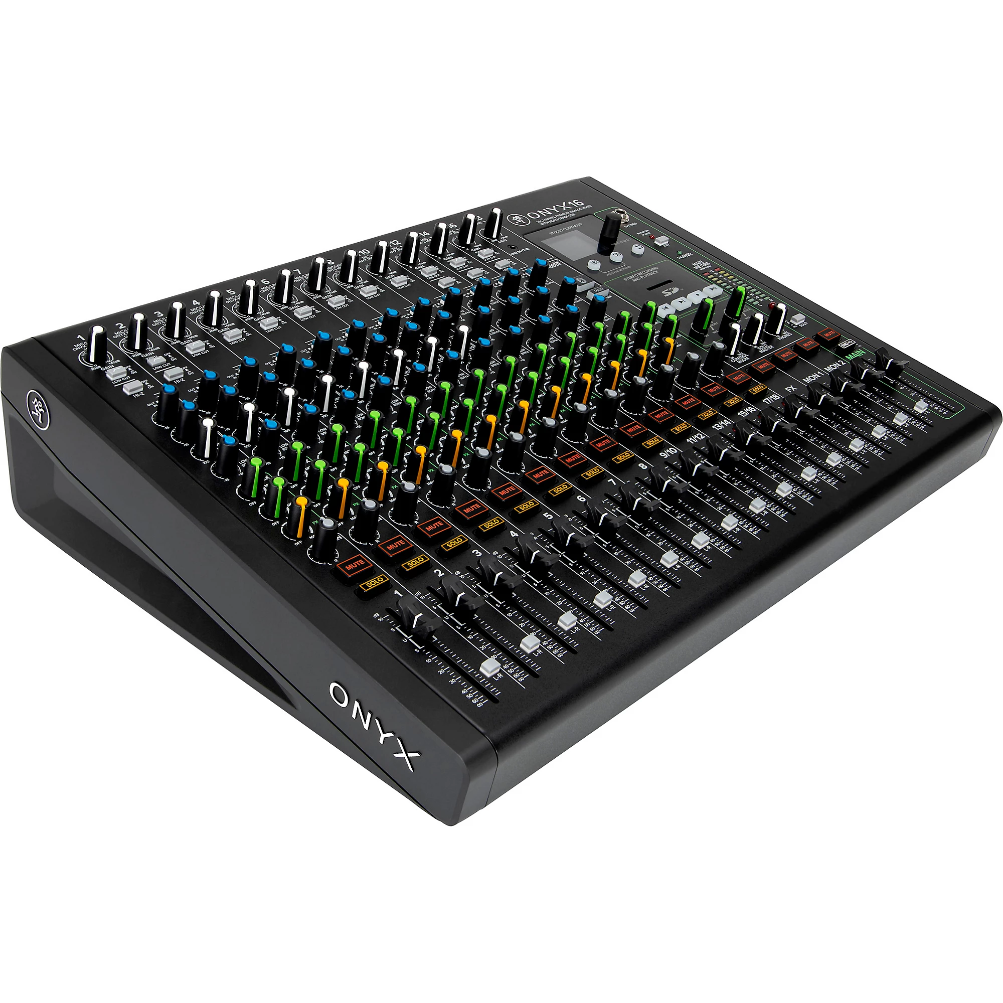 Mackie Onyx16 16-Channel Premium Analog Mixer With Multi-Track USB
