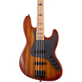 Schecter Guitar Research J-4 Exotic 4-String Electric Bass Vintage Sunburst