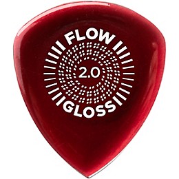 Dunlop Flow Gloss Picks 2.0 mm 3 Pack