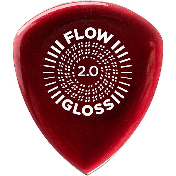 Dunlop Flow Gloss Picks 2.0 mm 12 Pack