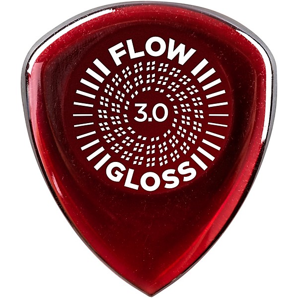 Dunlop Flow Gloss Picks 3.0 mm 12 Pack