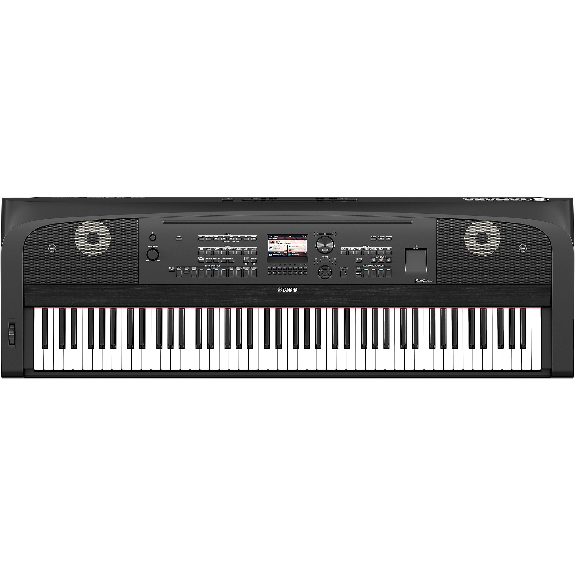 Yamaha DGX-670 88-Key Portable Grand Piano With Stand Black