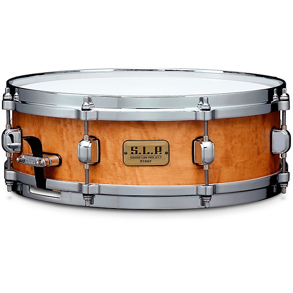 TAMA S.L.P. Studio Maple Snare Drum 14 x 4.5 in. Satin Figured Maple