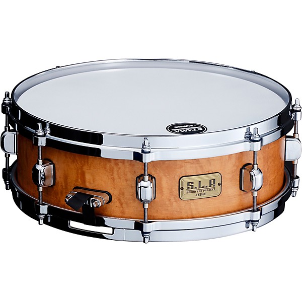 TAMA S.L.P. Studio Maple Snare Drum 14 x 4.5 in. Satin Figured Maple