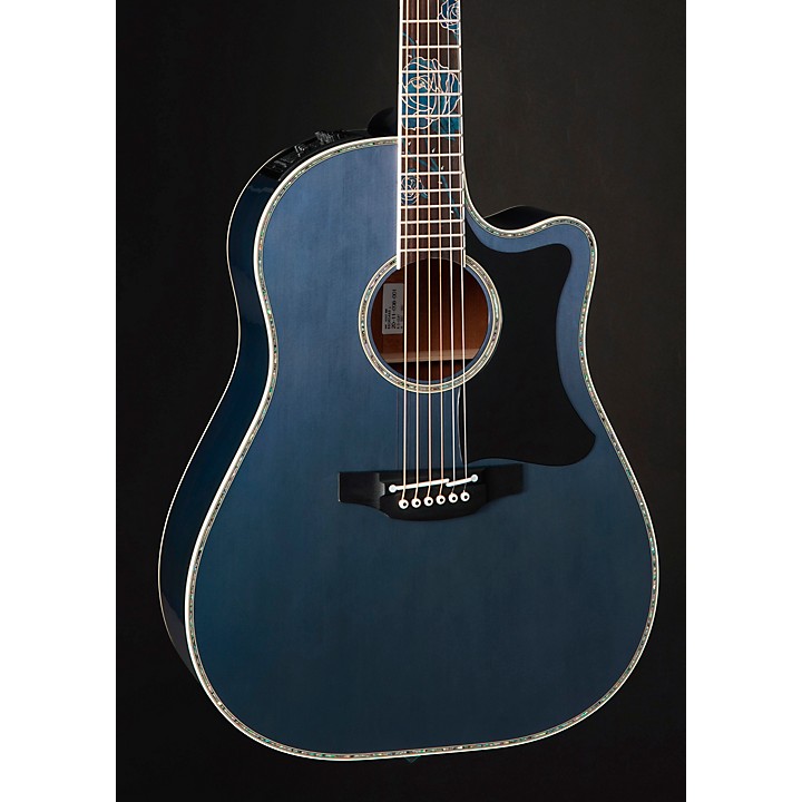 Platinum Takamine Charcoal Blue Gradation | Guitar Center