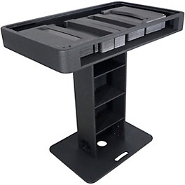 ProX Control Tower DJ Podium Stand Travel Case for Pioneer XDJ-XZ, DDJ-1000 SRT, DDJ-SZ2, DDJ SX-3, Black Finish