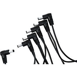 Gator 5-Output Daisy Chain Power Adapter Cable with Male Input Barrel Plug