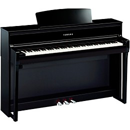 Yamaha Clavinova CLP-775 Console Digital Piano With Bench Polished Ebony