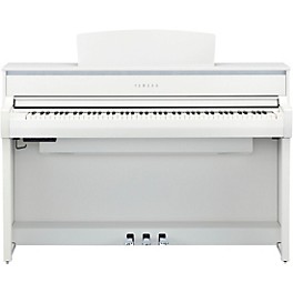 Yamaha Clavinova CLP-775 Console Digital Piano With Bench Matte White