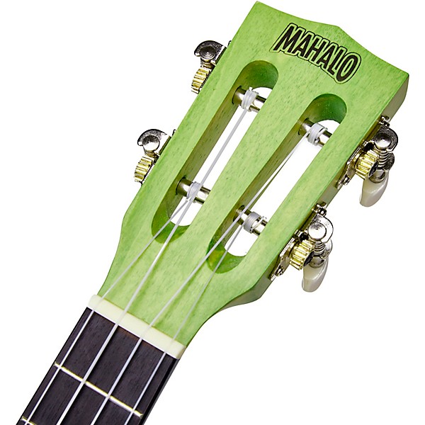 Mahalo Island Series Concert Ukulele Sea Green