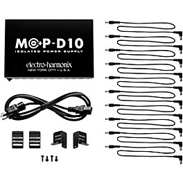 Open Box Electro-Harmonix MOP-D10 Isolated Multi-Output Power Supply Level 1