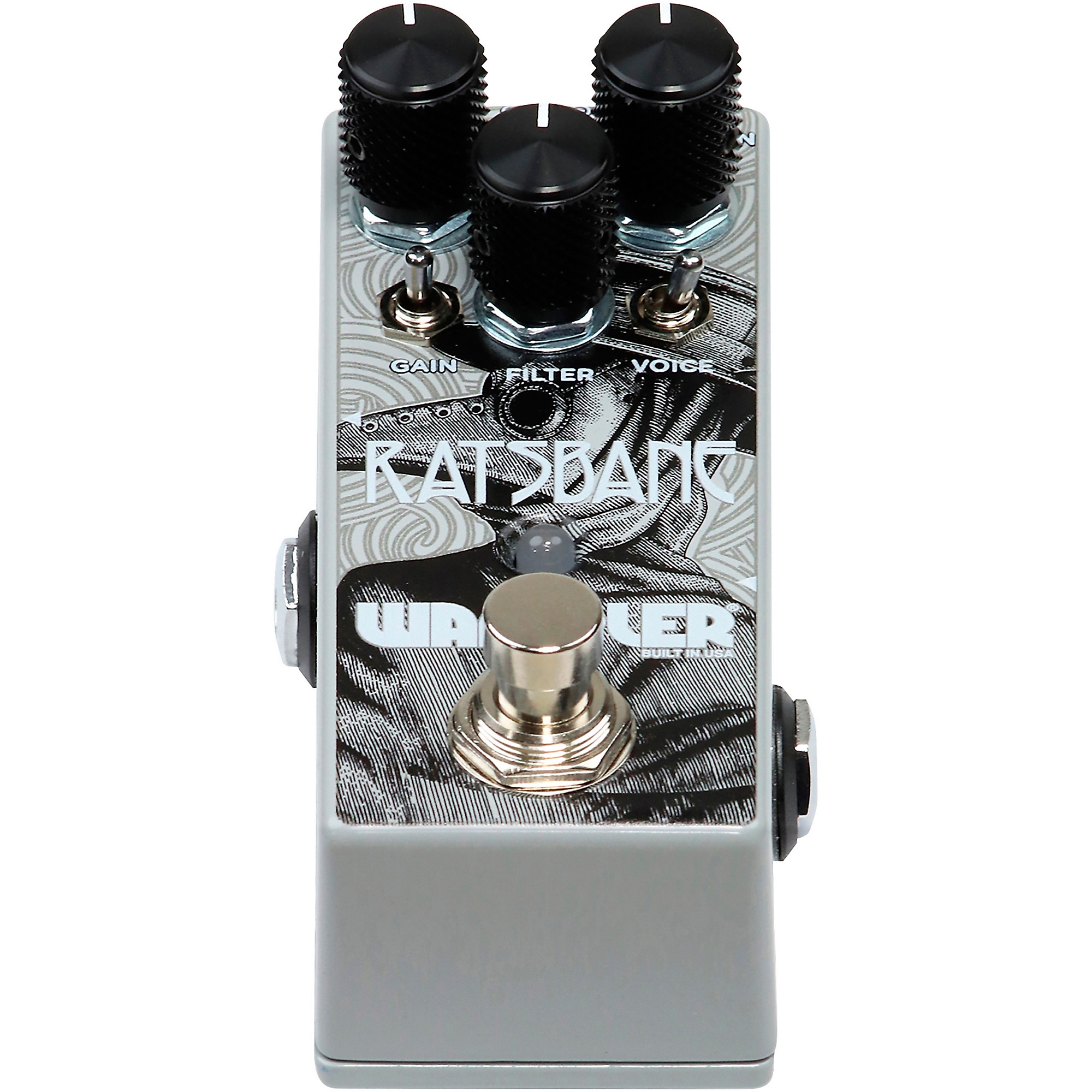 Wampler Ratsbane Distortion Effects Pedal Gray | Guitar Center