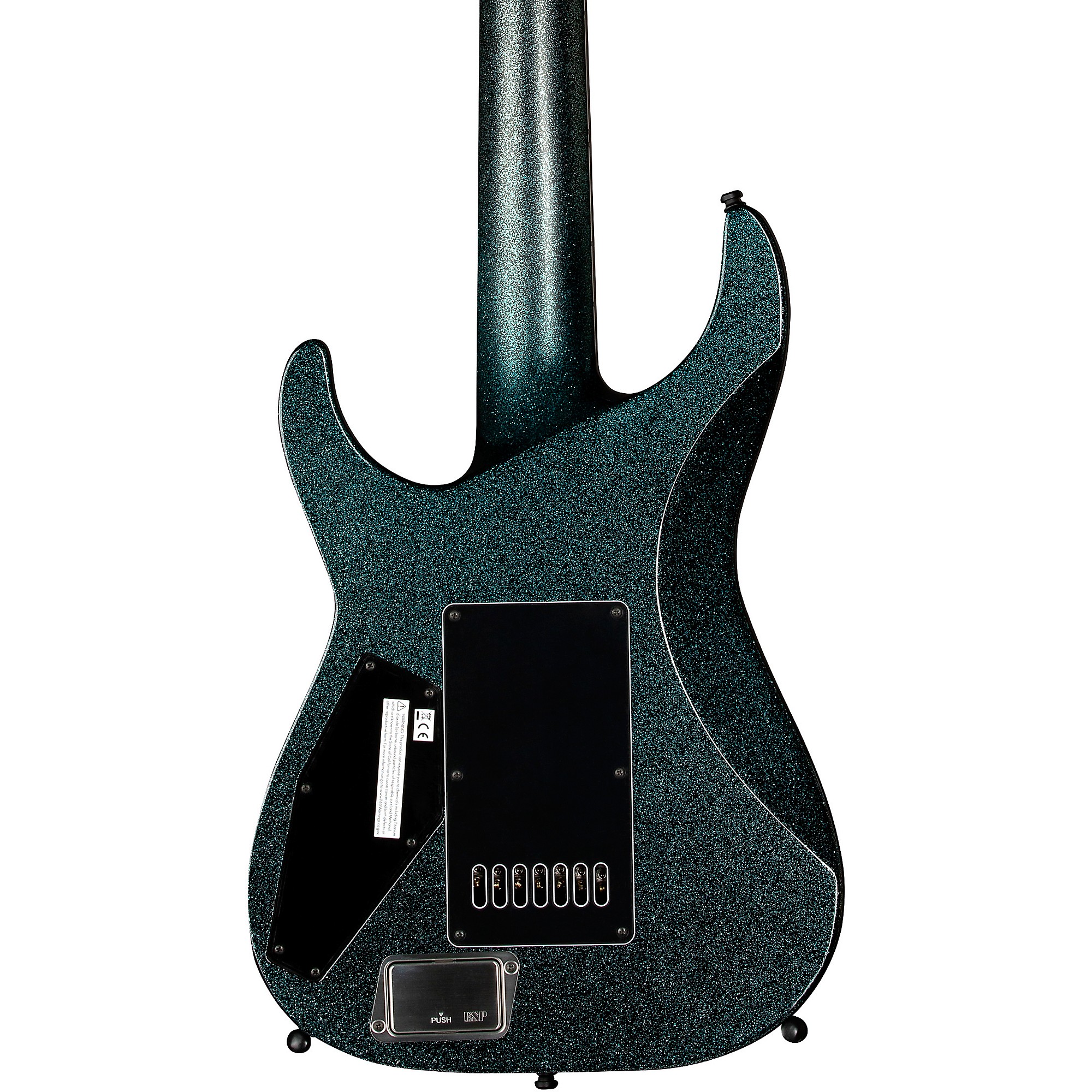 ESP E-II M-II 7B Baritone Evertune Granite Sparkle | USA