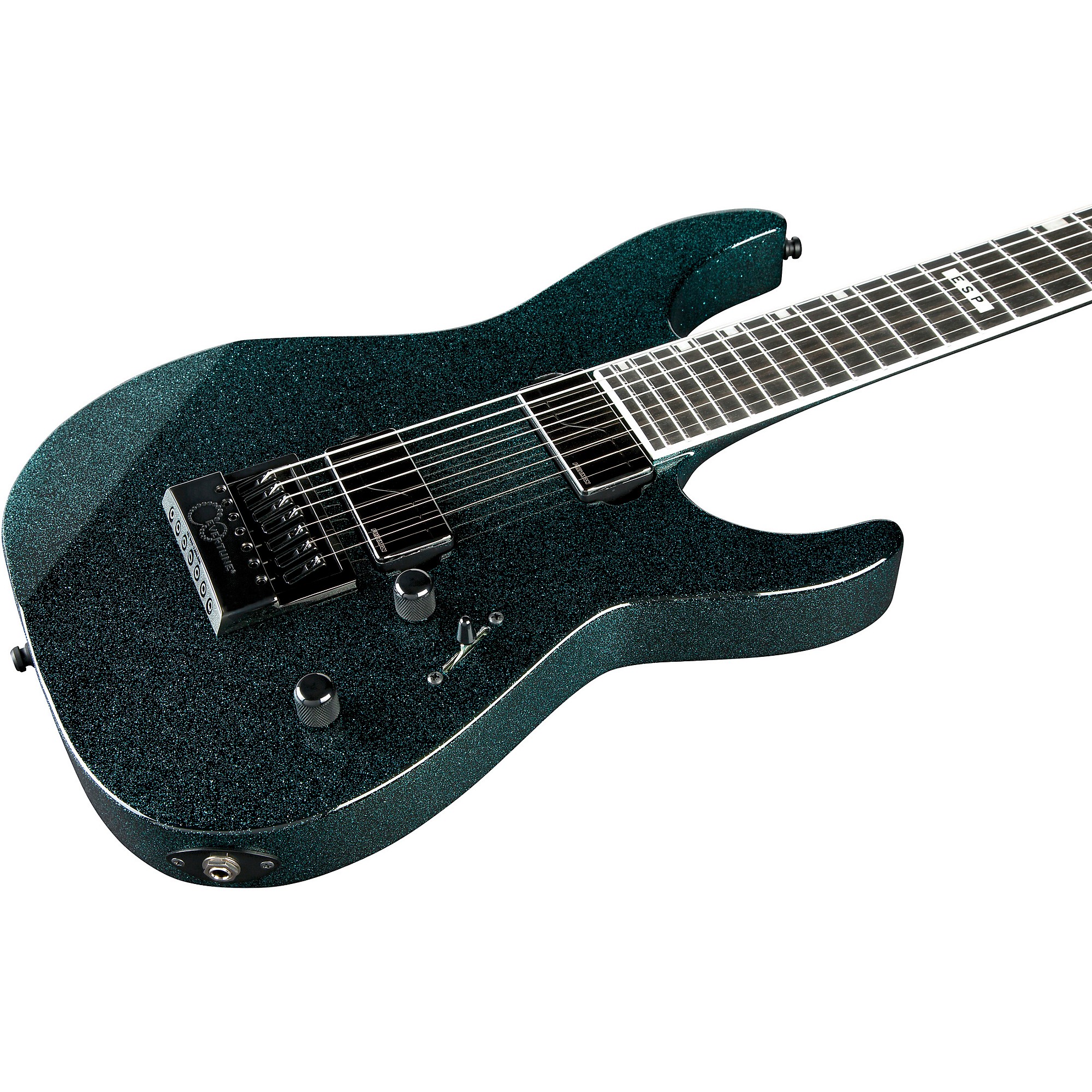 ESP E-II M-II 7B Baritone EverTune Electric Guitar Granite