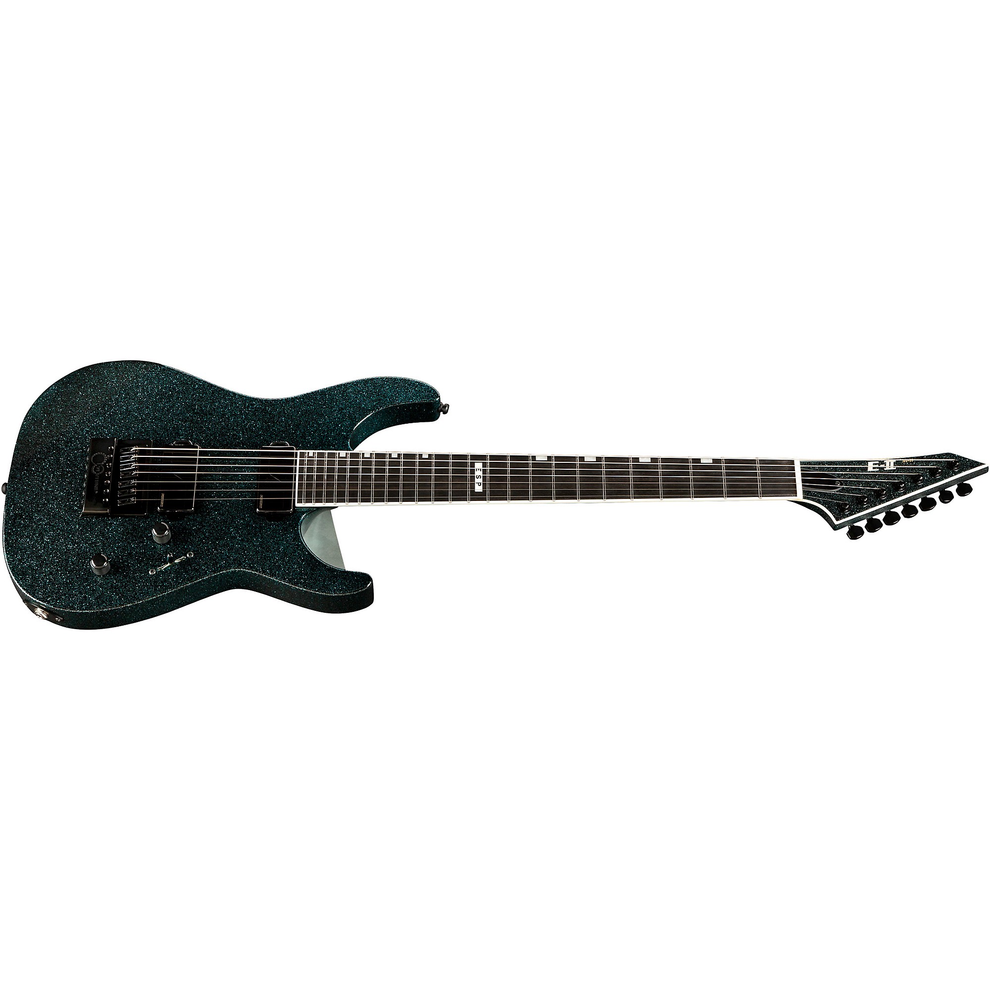 ESP E-II M-II 7B Baritone EverTune Electric Guitar Granite Sparkle
