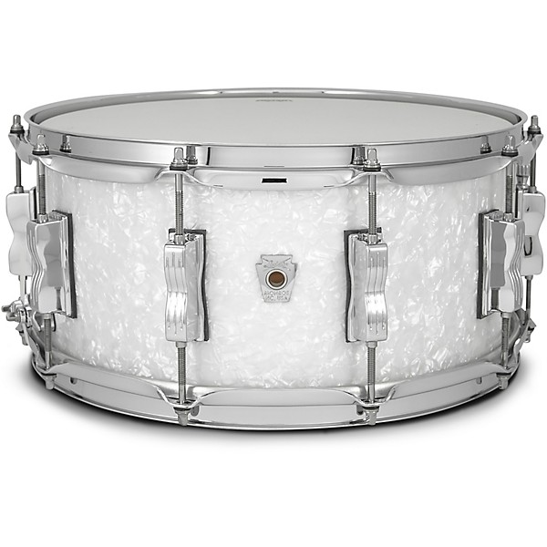 Ludwig Classic Oak Snare Drum 14 x 6.5 in. White Marine Pearl