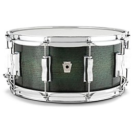 Ludwig Classic Oak Snare Drum 14 x 6.5 in. Silver Sparkle Ludwig Classic Oak Snare Drum 14 x 6.5 in. Green Burst