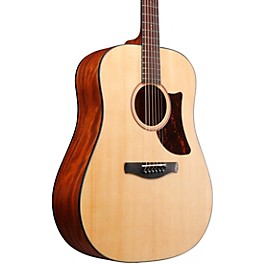 Ibanez AAD100 Advanced Acoustic Solid Top Dreadnought Guitar Open Pore Satin Natural