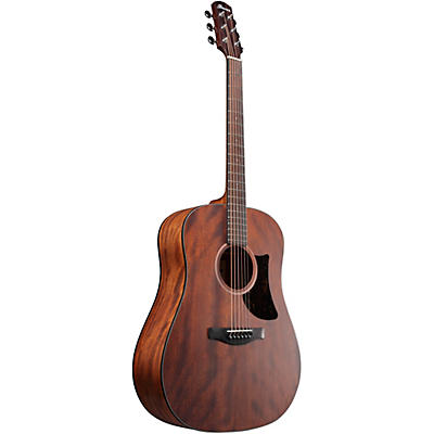 Ibanez Aad140 Advanced Acoustic Solid Top Dreadnought Guitar Open Pore Satin Natural for sale