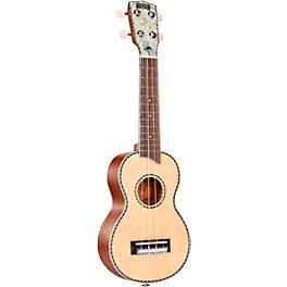 Mahalo Pearl Series Soprano Ukulele Natural