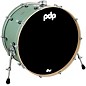 PDP by DW Concept Maple Bass Drum with Chrome Hardware 24 x 14 in. Satin Seafoam thumbnail