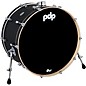 PDP by DW Concept Maple Bass Drum with Chrome Hardware 24 x 14 in. Satin Black thumbnail