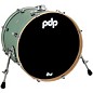 PDP by DW Concept Maple Bass Drum with Chrome Hardware 20 x 16 in. Satin Seafoam thumbnail