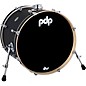 PDP by DW Concept Maple Bass Drum with Chrome Hardware 20 x 16 in. Satin Black thumbnail