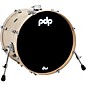 PDP by DW Concept Maple Bass Drum with Chrome Hardware 20 x 16 in. Twisted Ivory thumbnail
