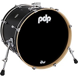 PDP by DW Concept Maple Bass Drum with Chrome Hardware 20 x 16 in. Carbon Fiber