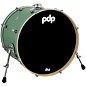 PDP by DW Concept Maple Bass Drum with Chrome Hardware 22 x 18 in. Satin Seafoam thumbnail