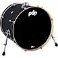 PDP by DW Concept Maple Bass Drum with Chrome Hardware 22 x 18 in. Satin Black thumbnail