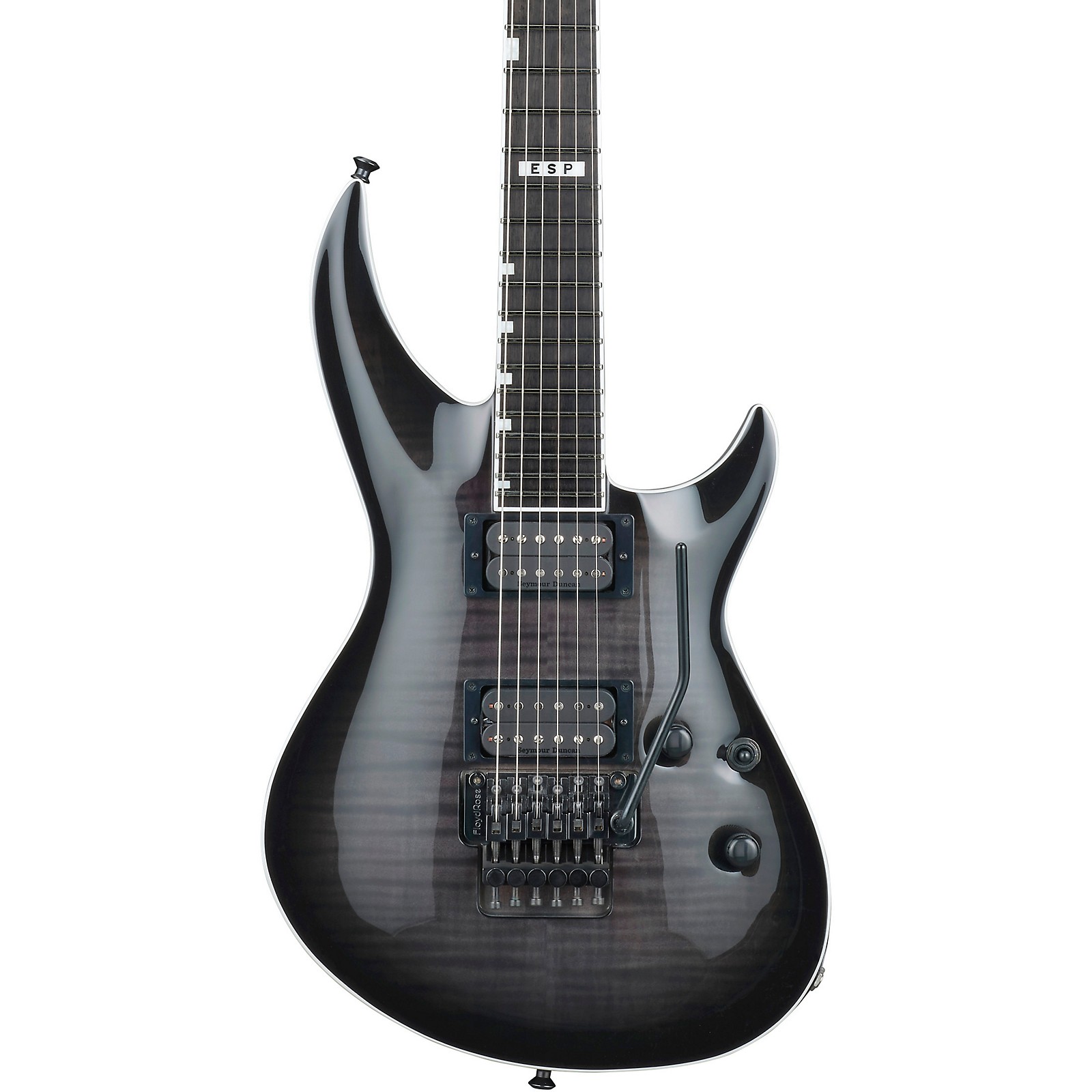 ESP E-II Horizon-III FR Electric Guitar See-Thru Black Sunburst 