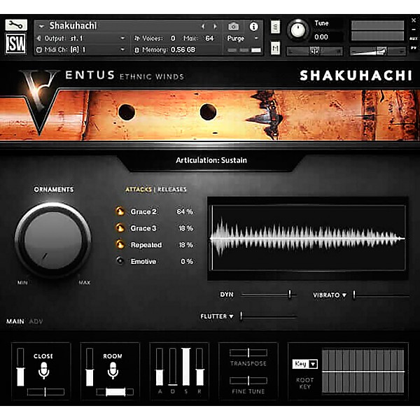 Impact Soundworks Ventus Shakuhachi (Download)