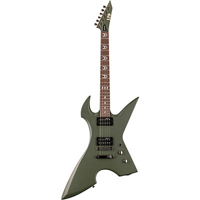 Esp Max Cavalera Max-200 Pr Electric Guitar Military Green Satin for sale