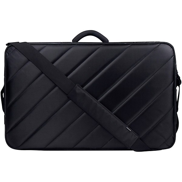 MONO Pedalboard Medium, Black and Tour Accessory Case 2.0, Black