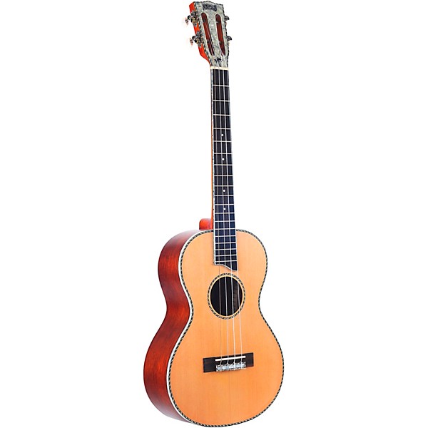 Mahalo Pearl Series Baritone Ukulele with Gig Bag Natural