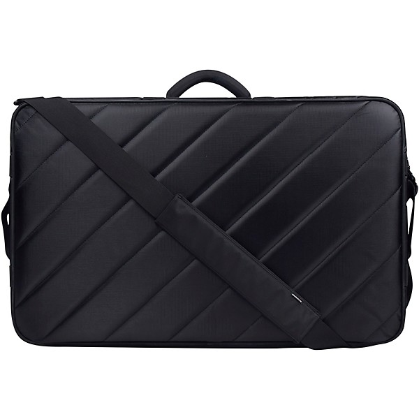 MONO Pedalboard Medium, Silver and Tour Accessory Case 2.0, Black