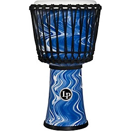 LP World 10 inch Rope Tuned Circle Djembe Green Marble LP World 10 inch Rope Tuned Circle Djembe Blue Marble