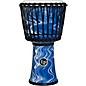 LP World 10 inch Rope Tuned Circle Djembe Blue Marble thumbnail
