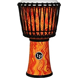 LP World 10 inch Rope Tuned Circle Djembe Green Marble LP World 10 inch Rope Tuned Circle Djembe Orange Marble