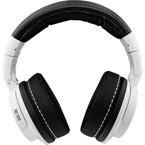 Mackie MC-350 Limited-Edition White Professional Closed-Back Headphones White