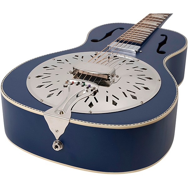 Recording King RPH-R2-E Dirty 30s Minnie Bucker Resonator Blue