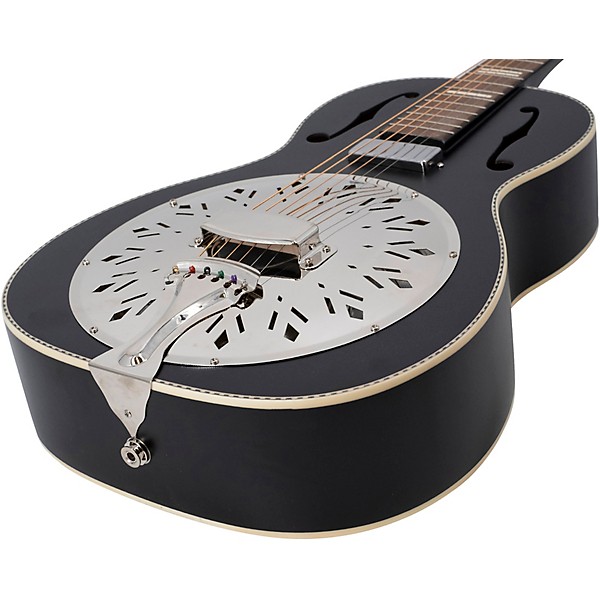 Recording King RPH-R2-E Dirty 30s Minnie Bucker Resonator Satin Black