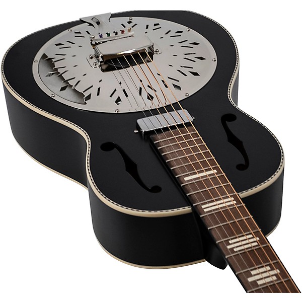 Recording King RPH-R2-E Dirty 30s Minnie Bucker Resonator Satin Black