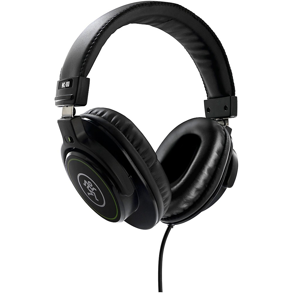 Mackie Mc-100 Professional Closed-Back Headphones Black