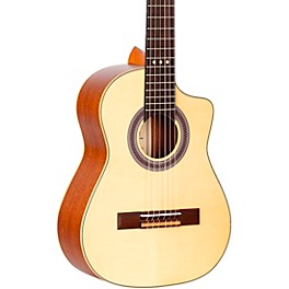 Ortega RQ38 Requinto Guitar Natural